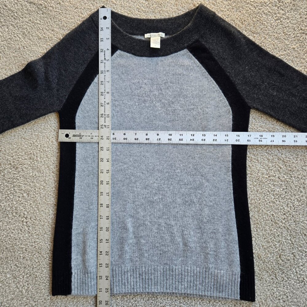White & Warren Cashmere Sweatshirt Sweater - Picture 8 of 9